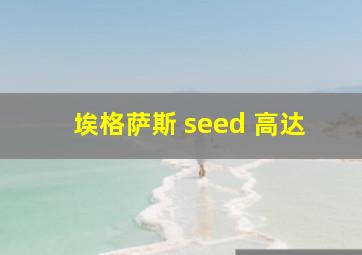 埃格萨斯 seed 高达